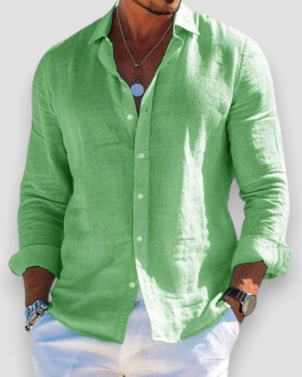 Casual Men's Summer Shirt