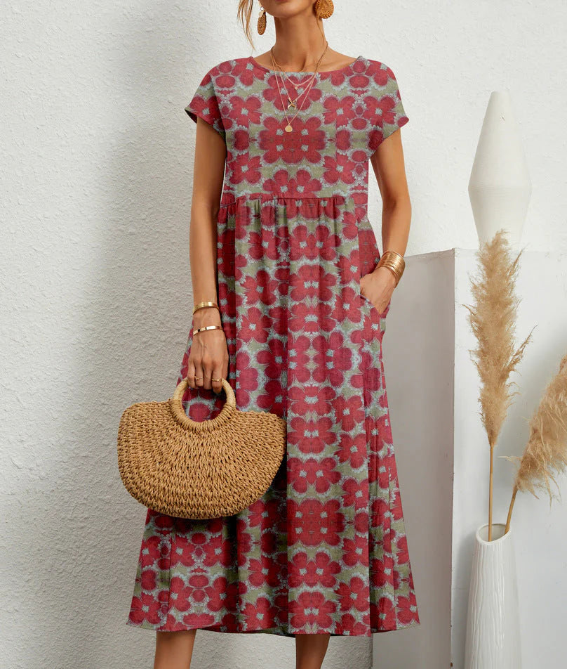 Roselle™ | Floral Flow Dress