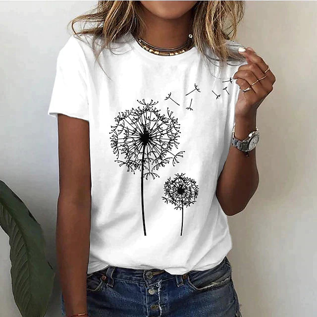 AMBER | GRAPHIC PRINT TEE WITH MEANINGFUL STYLE