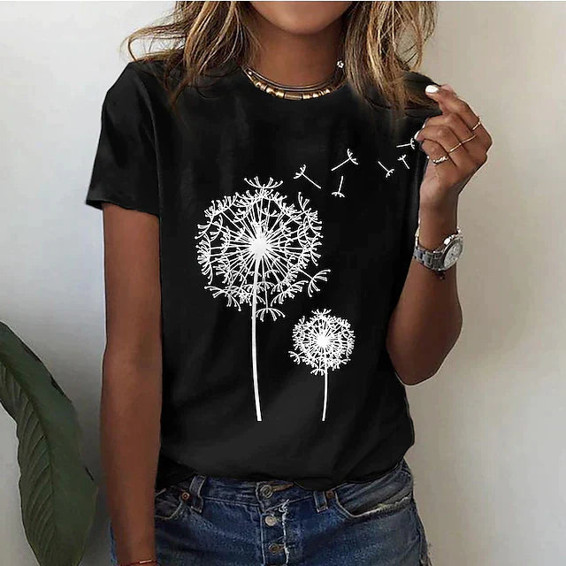 AMBER | GRAPHIC PRINT TEE WITH MEANINGFUL STYLE