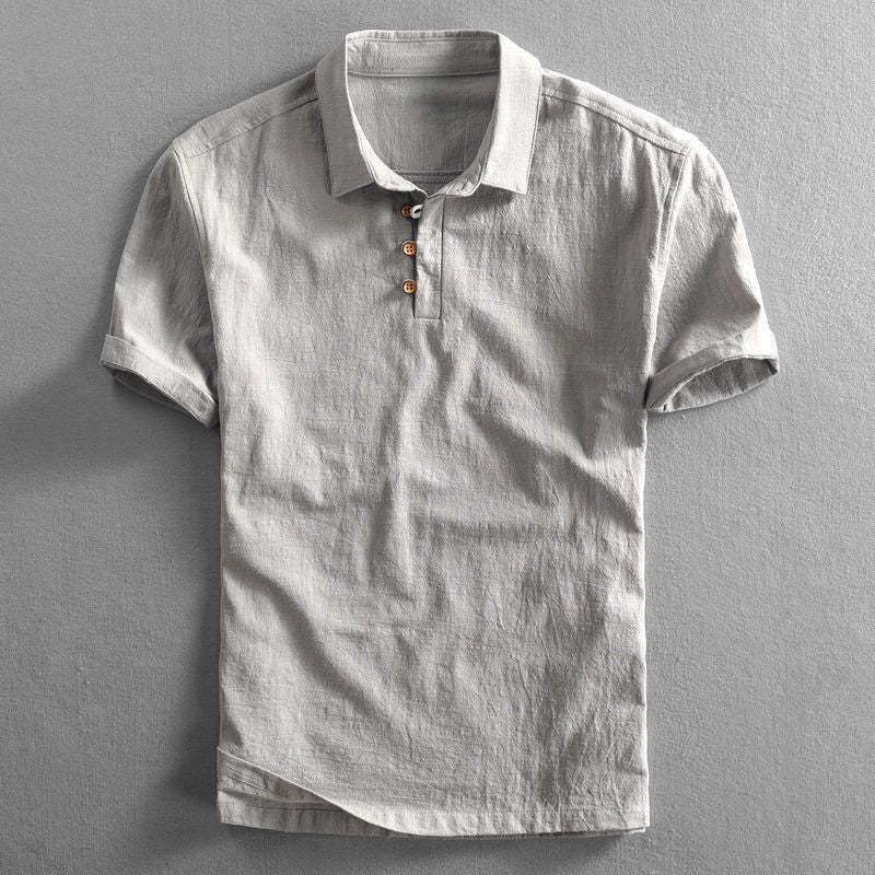 Damien™ Linen Polo Shirt