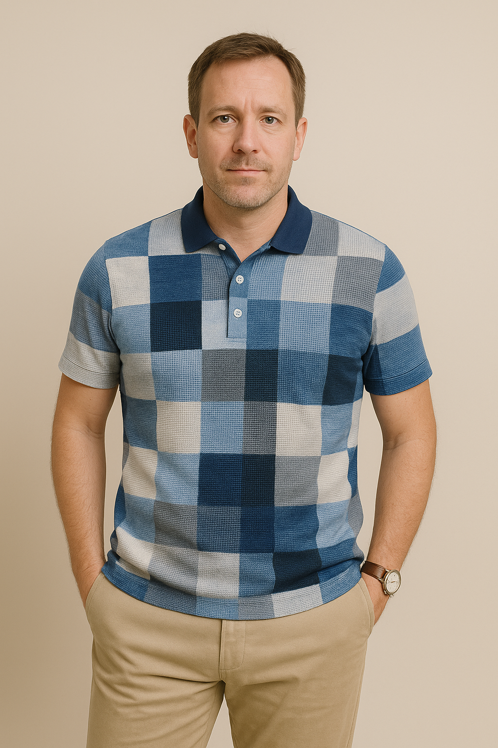 Levi™ | Classic Plaid Polo