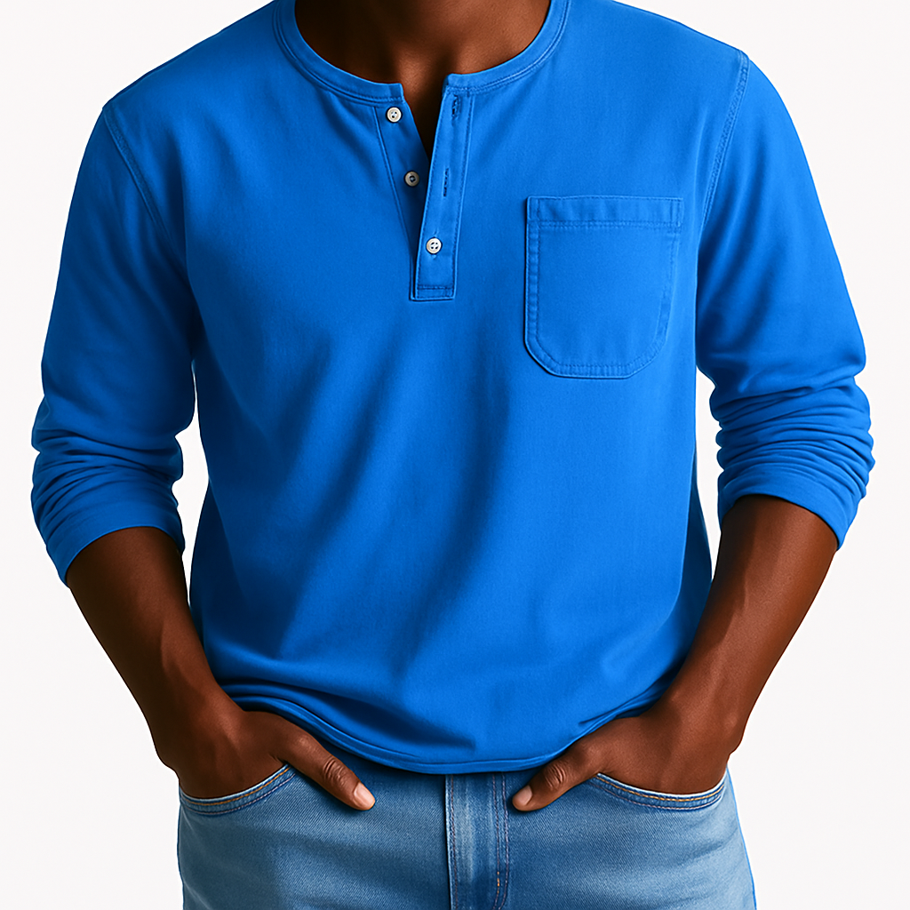 Thomas™ | Vintage Long-Sleeve Shirt