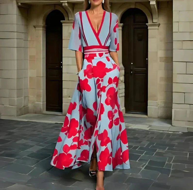 Trisha™ | Elegant Luxe Midi Dress