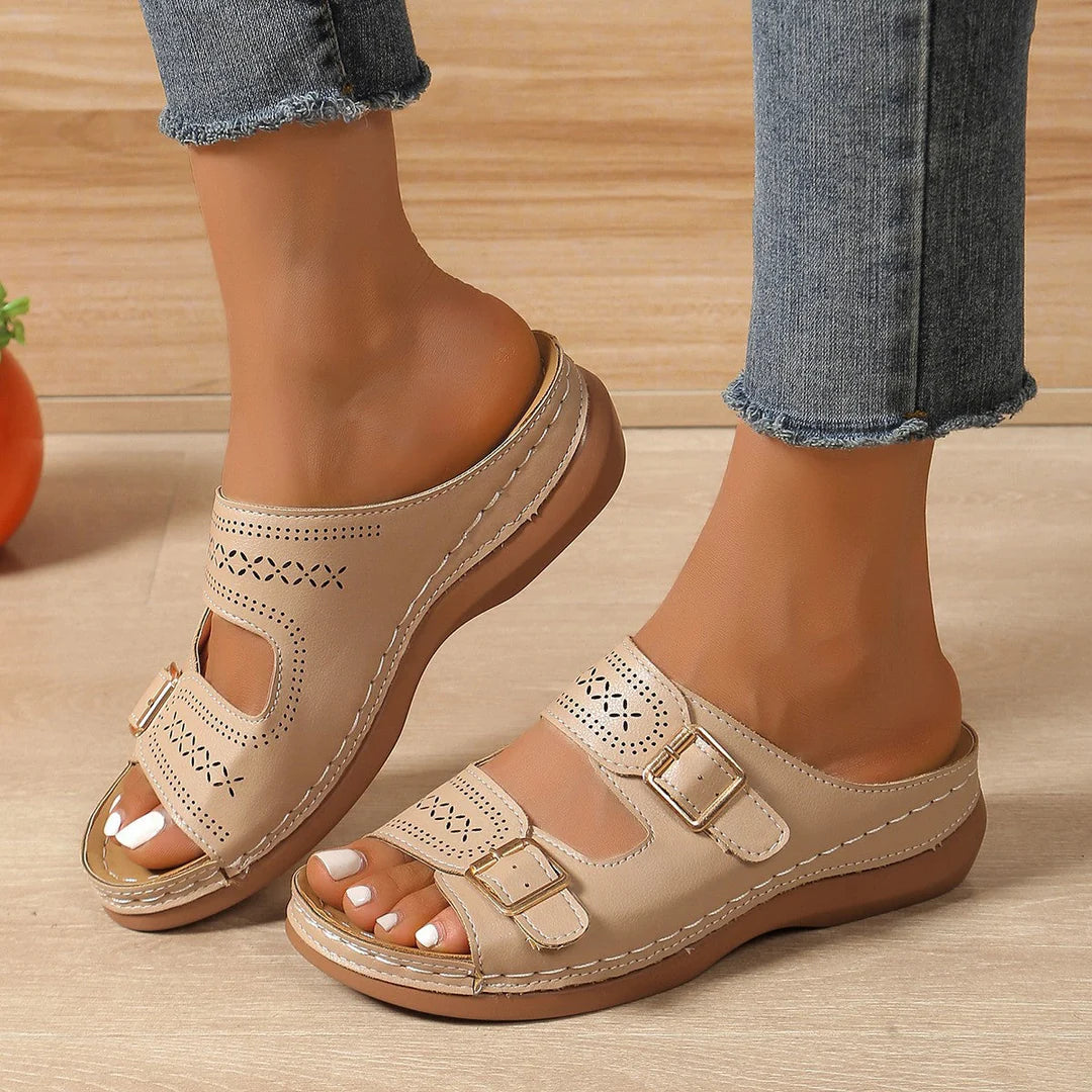 Eloisa™ Stylish adjustable wedge sandals