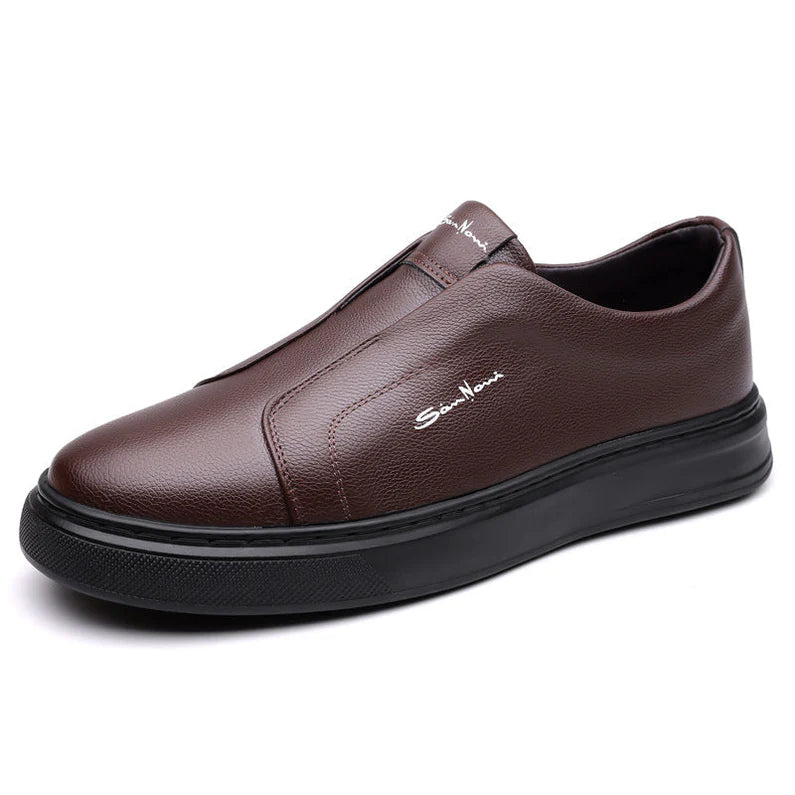 Adam | Leather Slip-On Shoes
