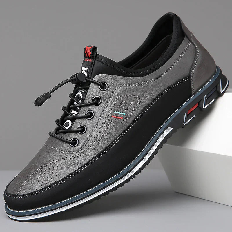 Henry™ | Sleek Leather Comfort Sneakers