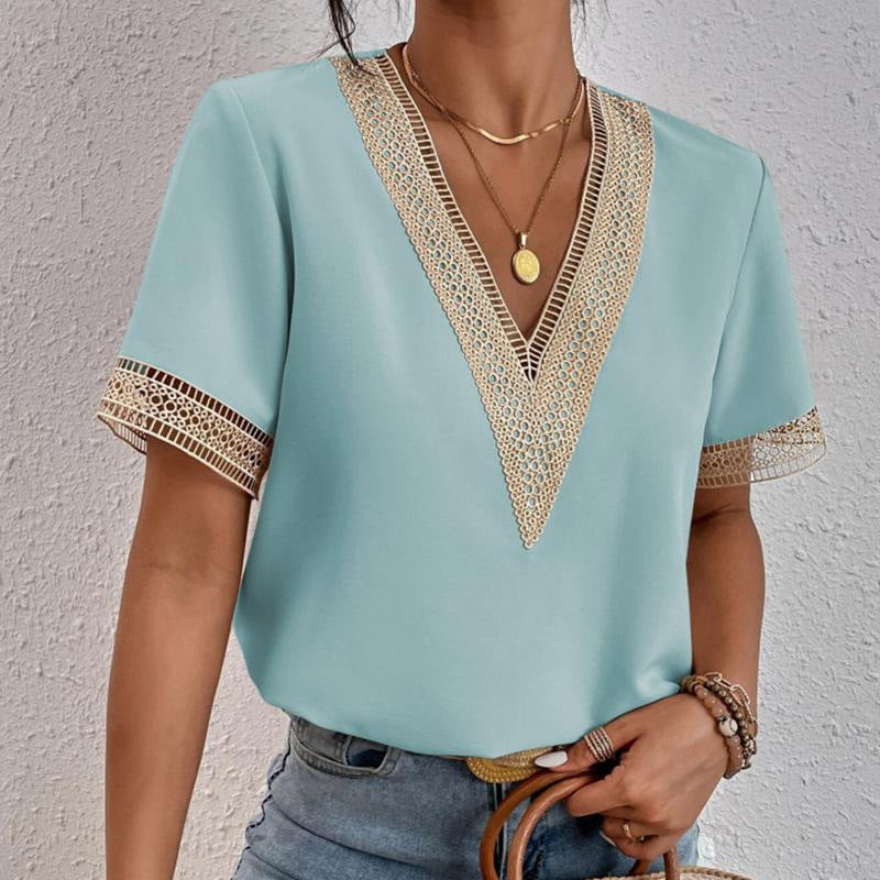 Janine™ | Comfort Elegant Luxe Blouse