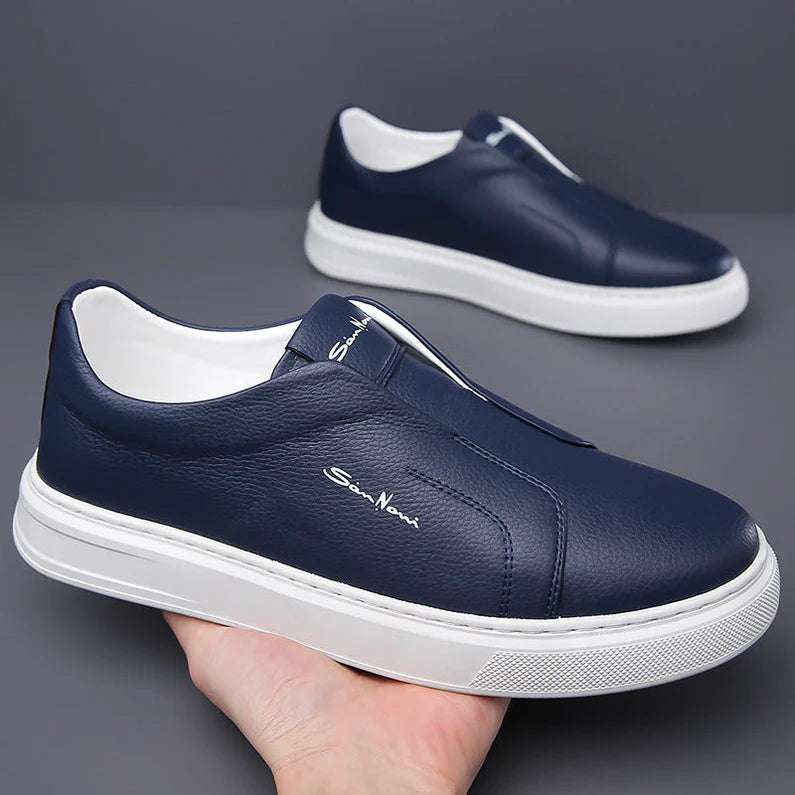 Adam | Leather Slip-On Shoes