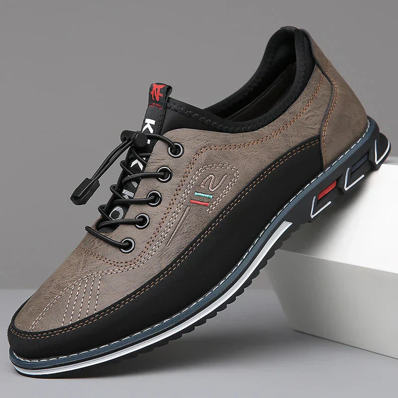 Henry™ | Sleek Leather Comfort Sneakers