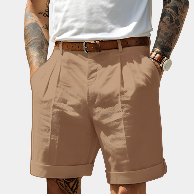 Antione™ – Tailored Cotton Shorts