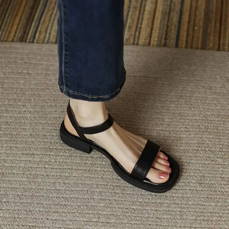 Nicole™ | Elegant Block Heel Sandals
