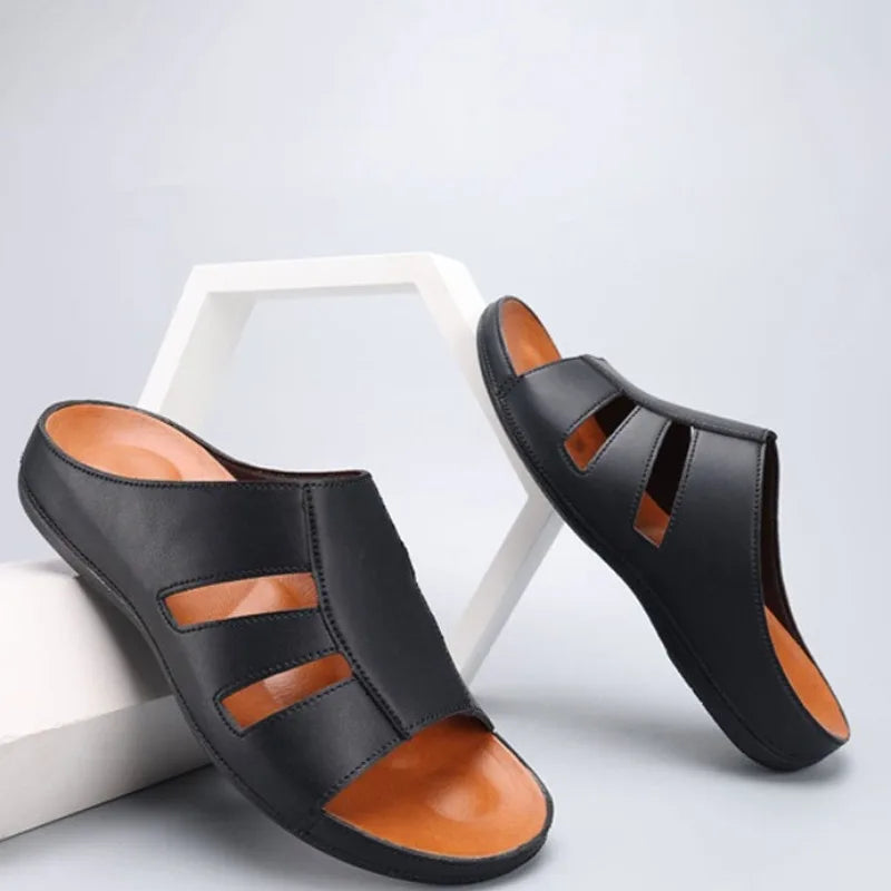 CASTELLO LEATHER SANDALS