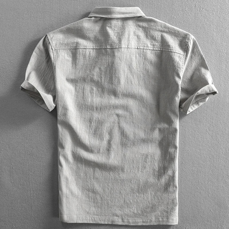 Damien™ Linen Polo Shirt