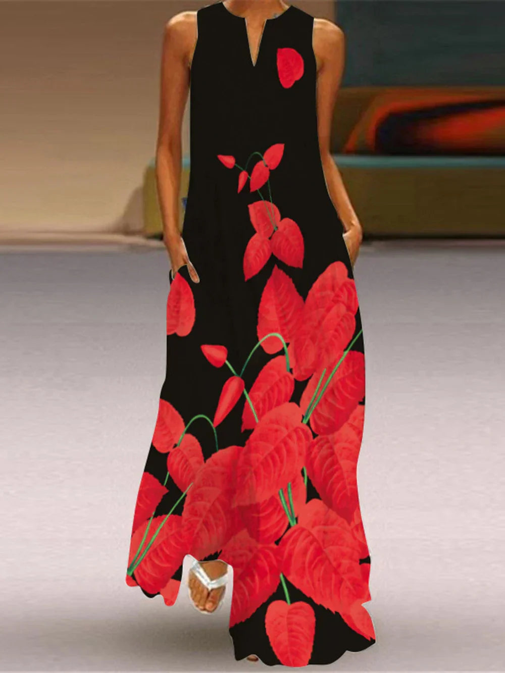 Grace™ | Luxury Printed Butterfly Dress