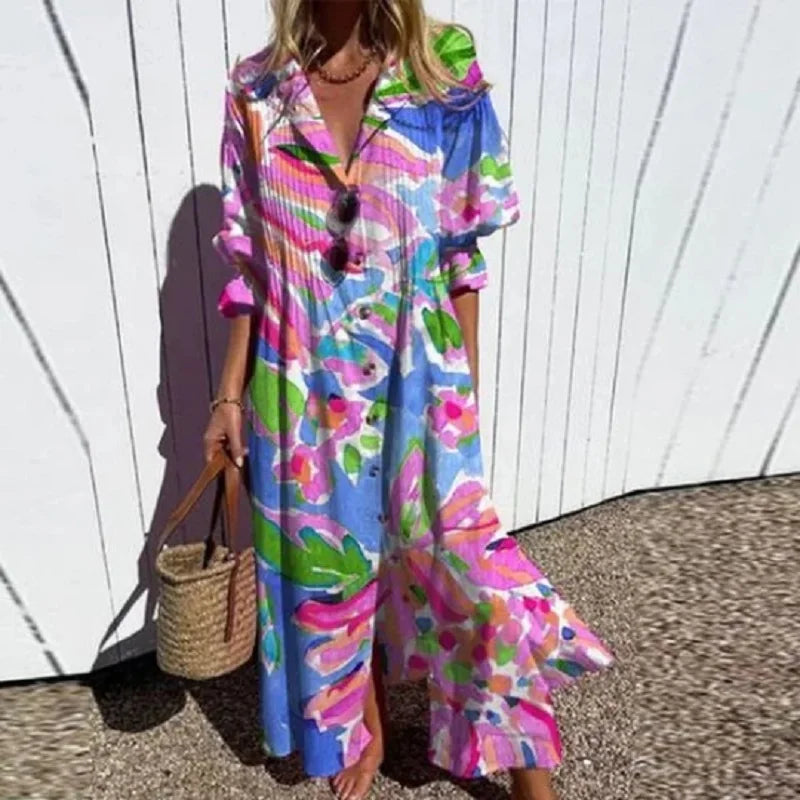 Alice™ | Luxe Bohemian Maxi Dress