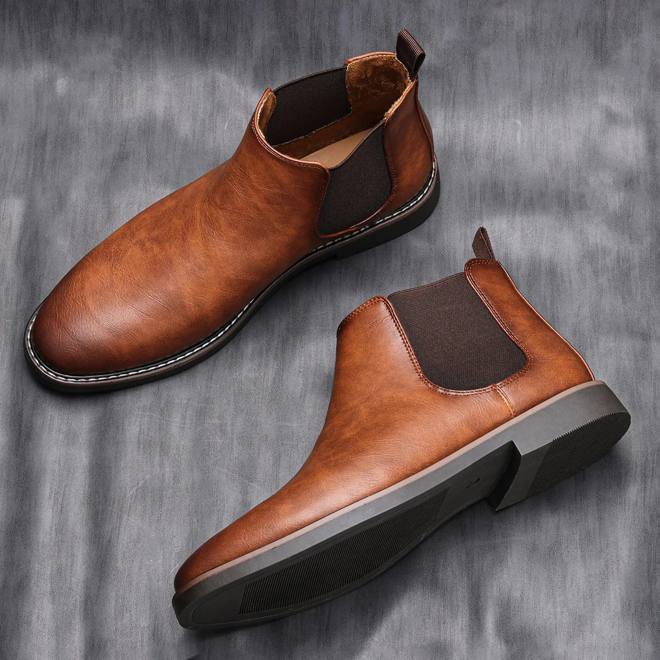 Finn™ | Premium Chelsea Luxe Leather Boots
