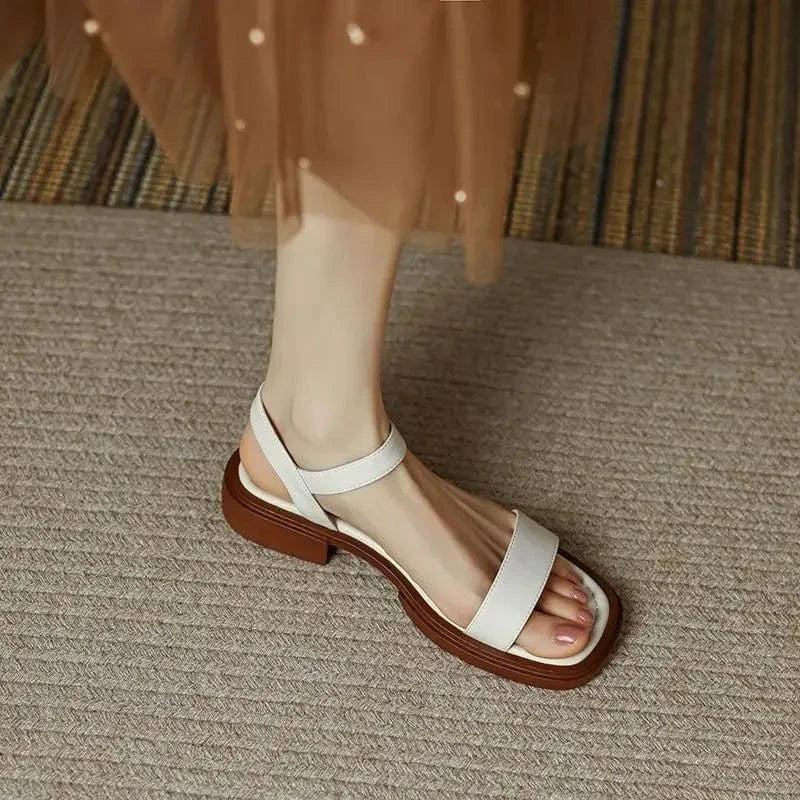 Nicole™ | Elegant Block Heel Sandals