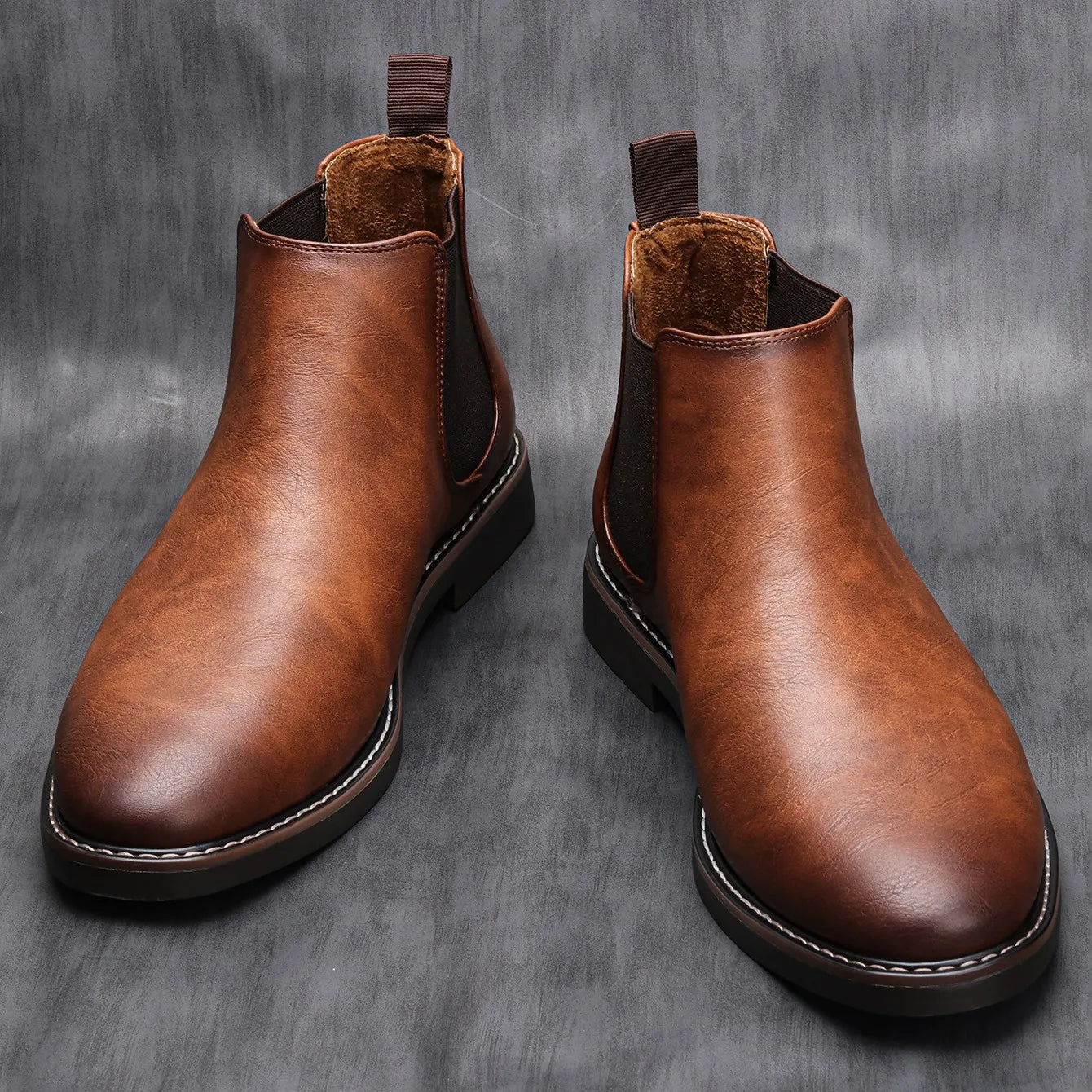 Finn™ | Premium Chelsea Luxe Leather Boots