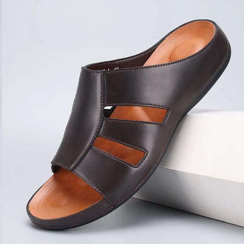 CASTELLO LEATHER SANDALS