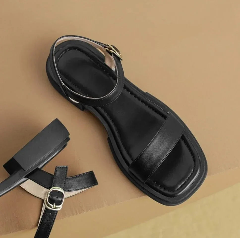Nicole™ | Elegant Block Heel Sandals