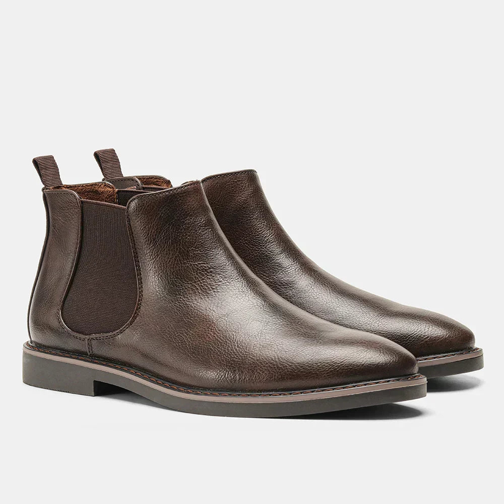 Finn™ | Premium Chelsea Luxe Leather Boots