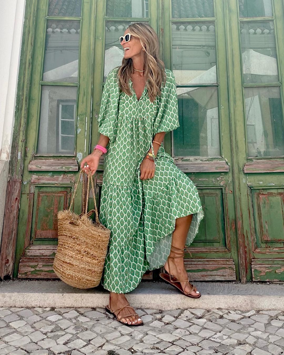 Pauline™ | Bohemian Luxe Maxi Dress
