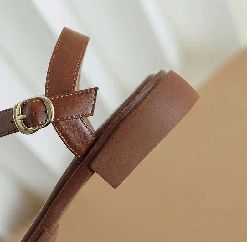 Nicole™ | Elegant Block Heel Sandals