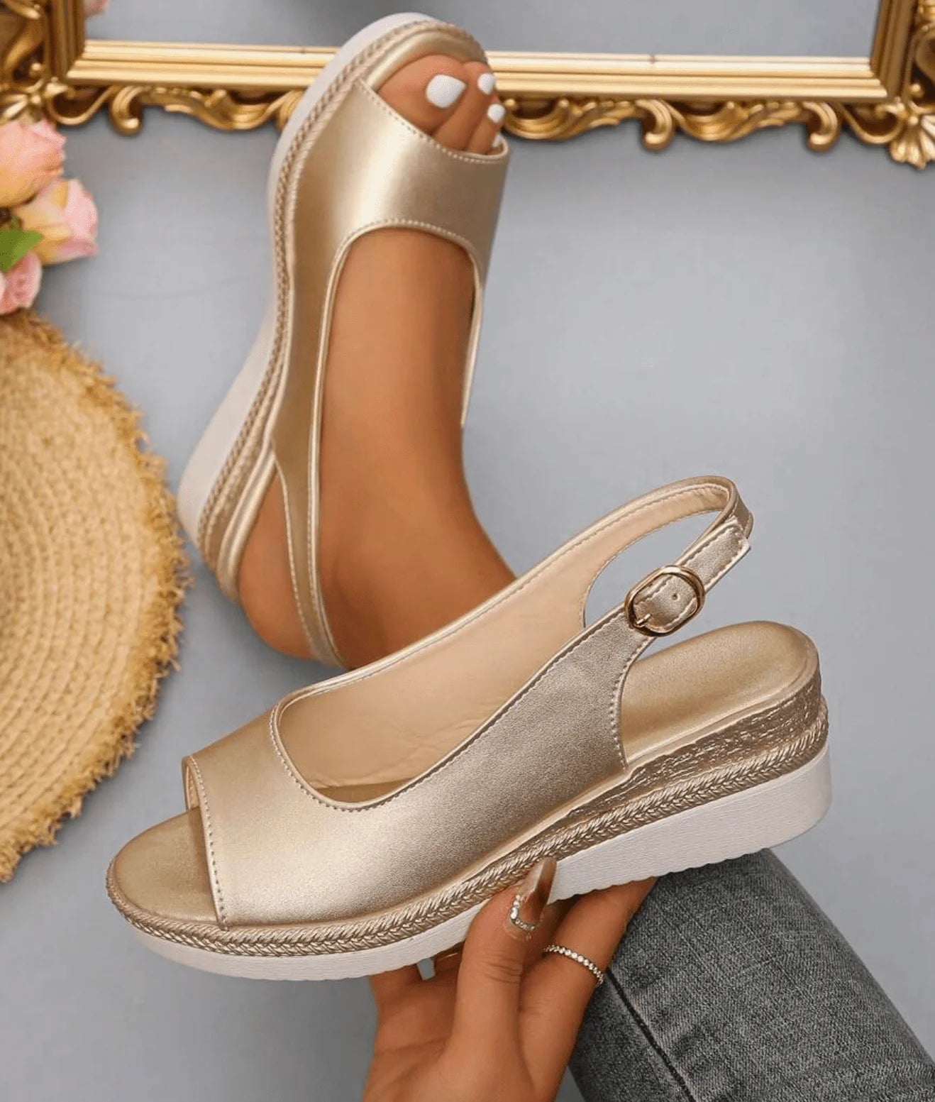 Selena™ Orthopedic Slingback Sandals