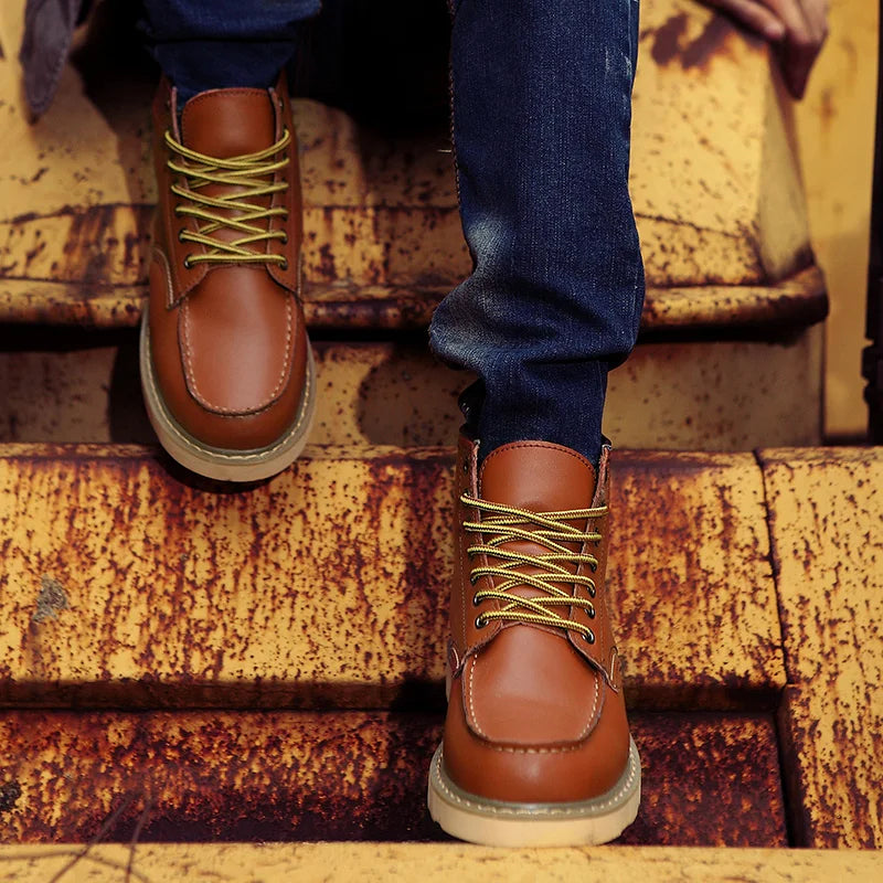 Sven™ | Classic Retro Premium Leather Boots