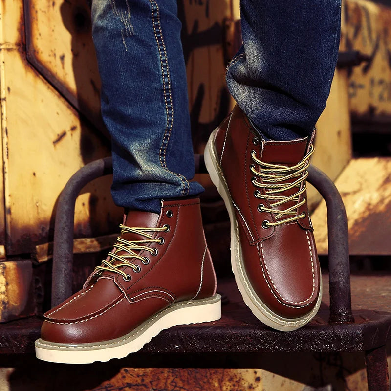 Sven™ | Classic Retro Premium Leather Boots