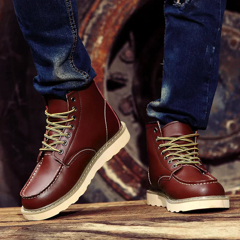 Sven™ | Classic Retro Premium Leather Boots