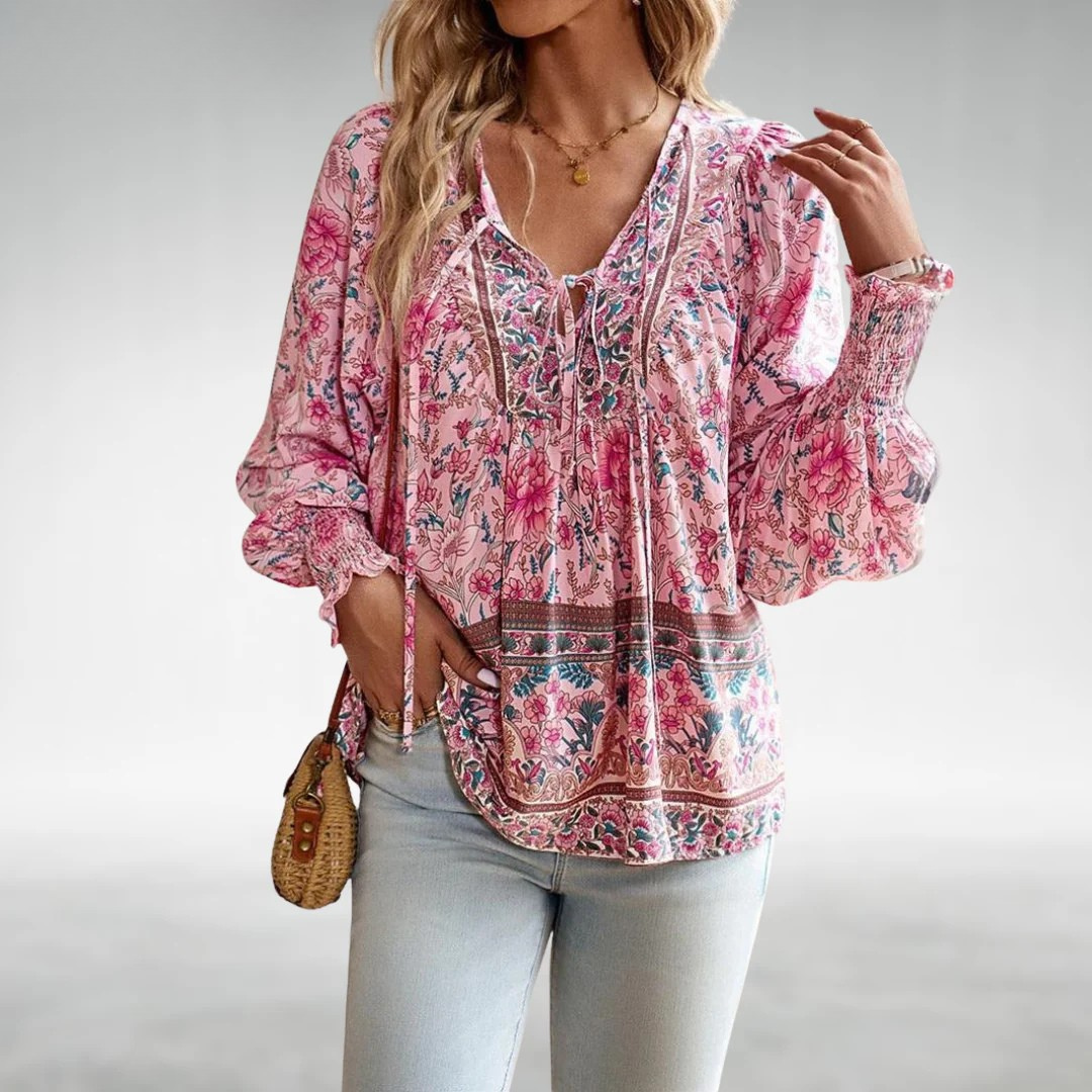 Kirsten™ Boho Floral Top