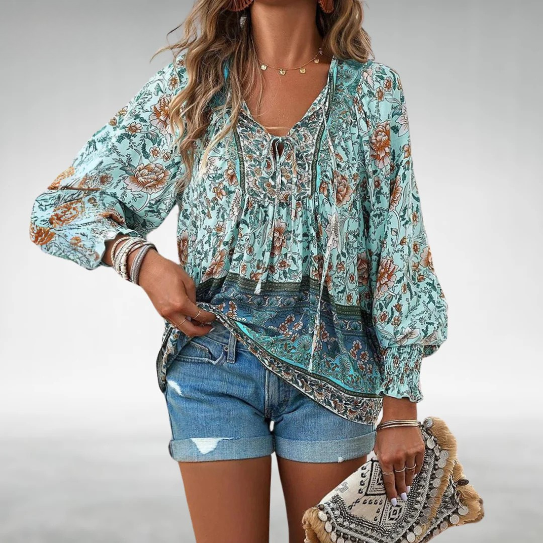 Kirsten™ Boho Floral Top