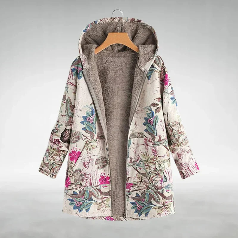 Panida – Floral Fleece Jacket