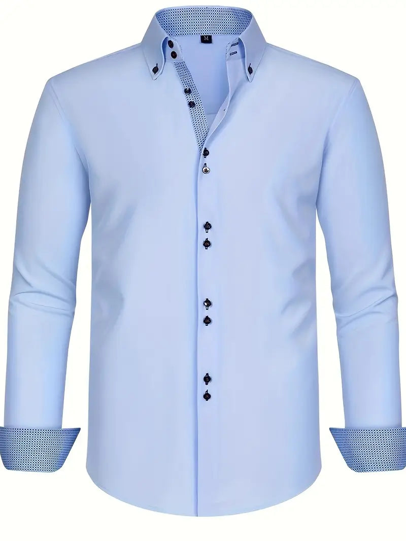 Bryan™ | Casual Luxe Longsleeve Polo