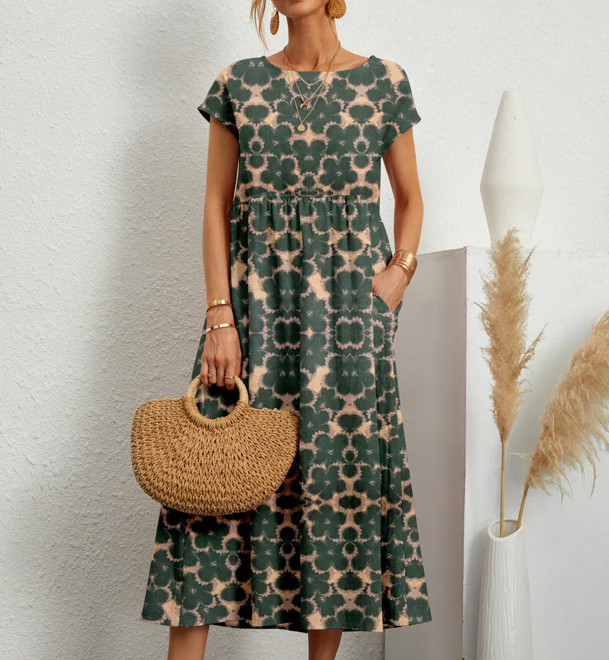 Roselle™ | Floral Flow Dress