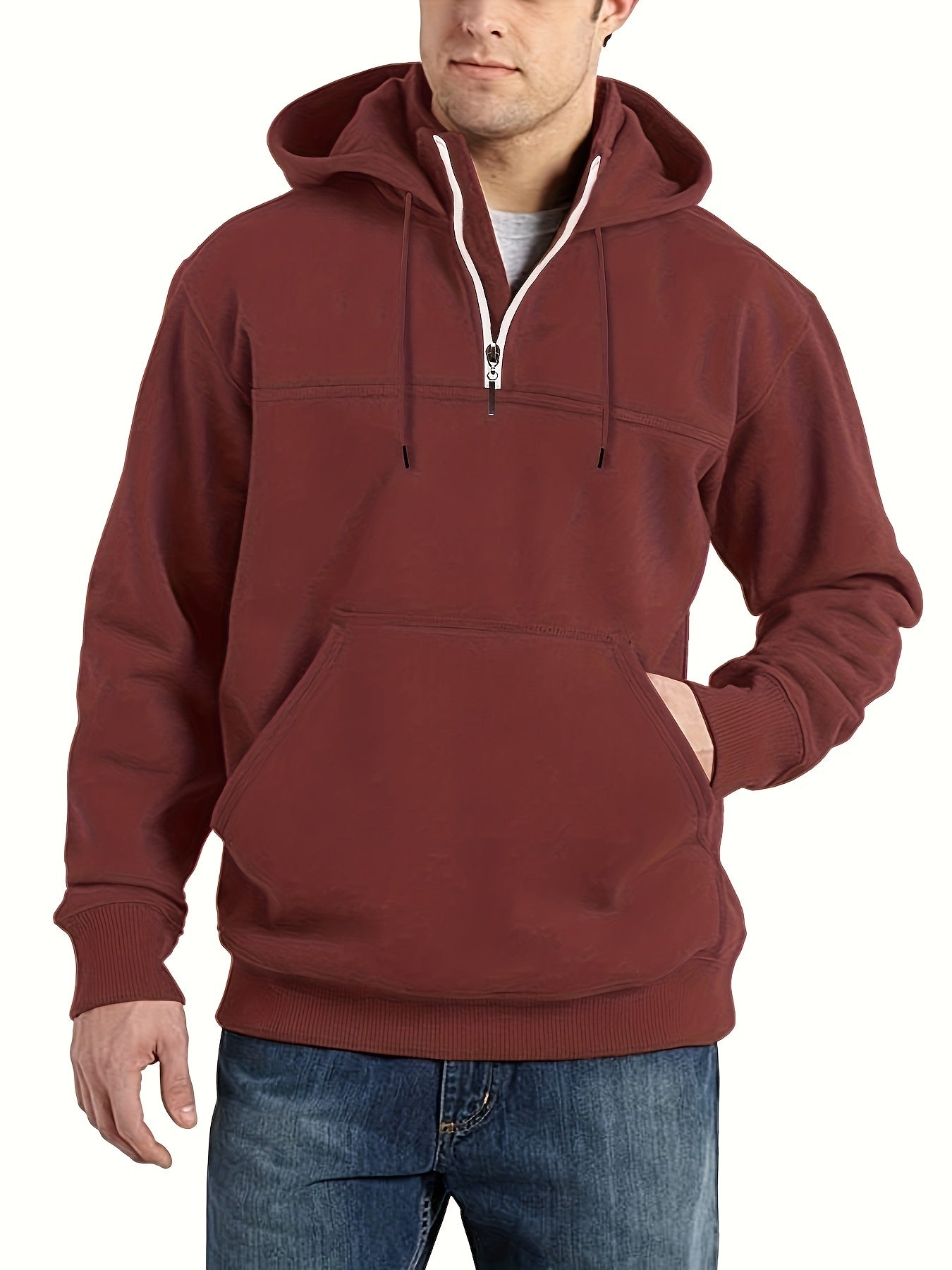 Shane™ – Long Sleeve Hoodie with Pocket