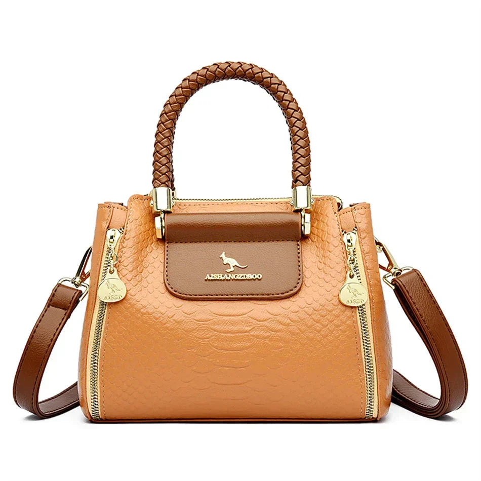 Alisa™ | Elegant Leather Hand Bag