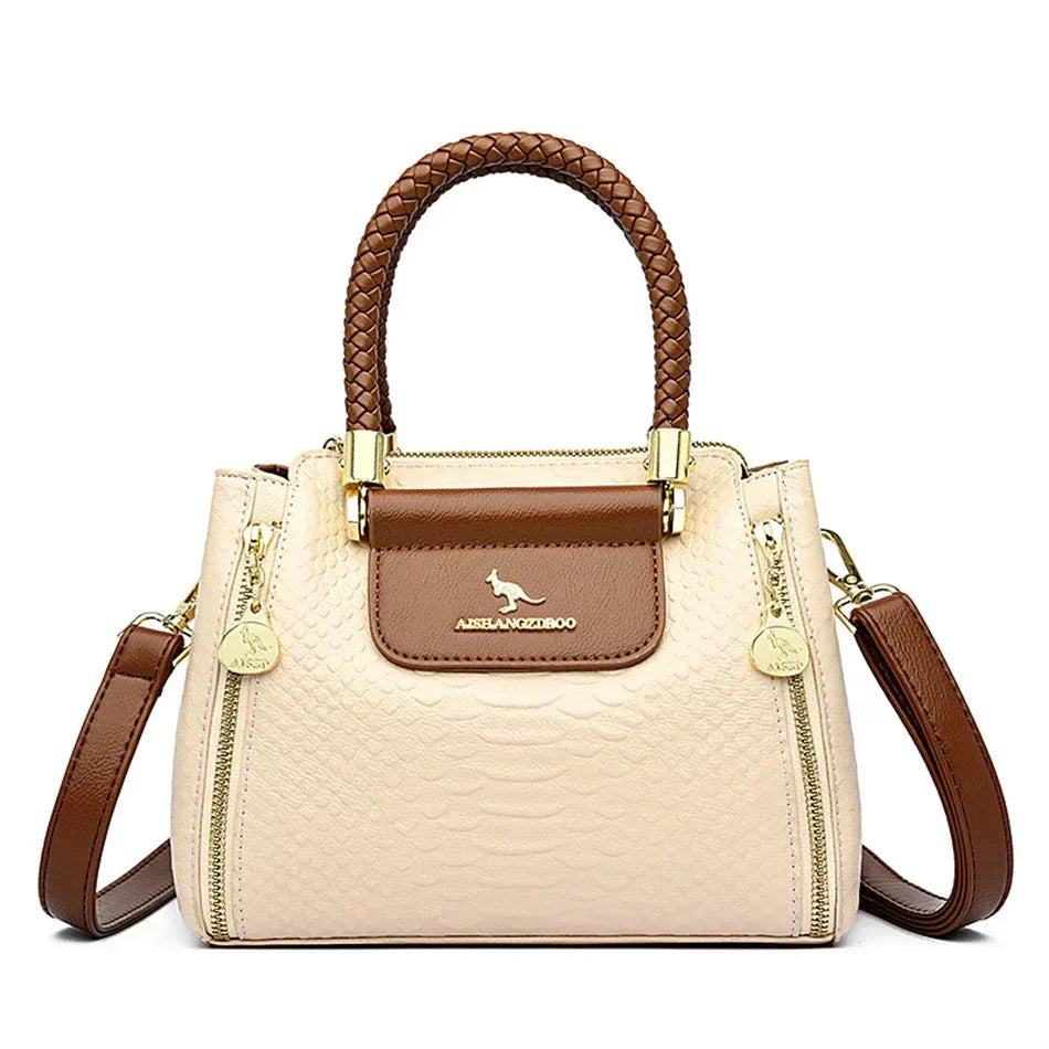Alisa™ | Elegant Leather Hand Bag