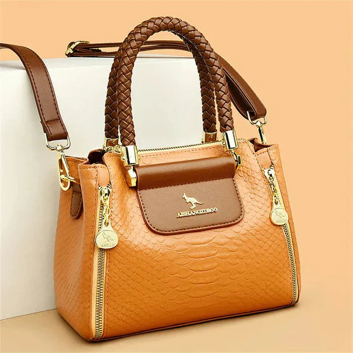 Alisa™ | Elegant Leather Hand Bag