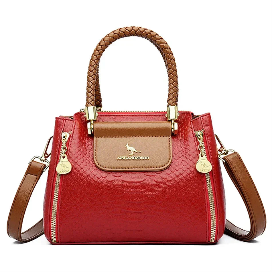 Alisa™ | Elegant Leather Hand Bag