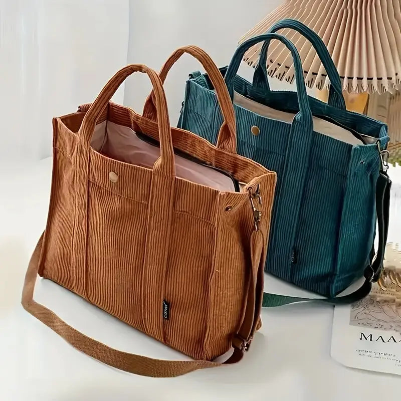 Marella™ – Corduroy Tote Bag