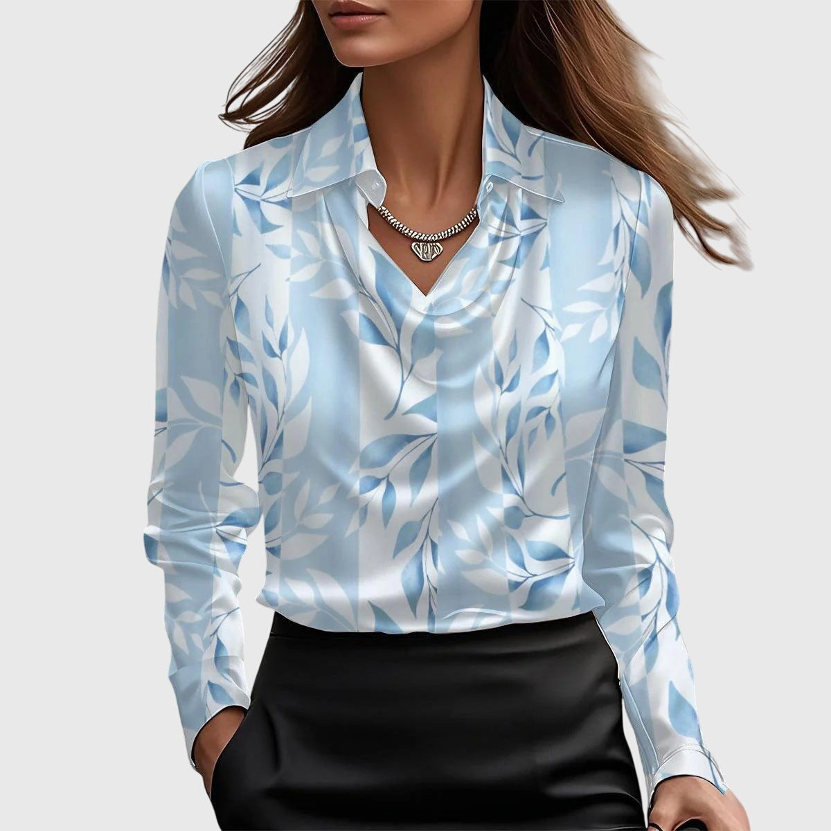 Aurora™ | Luxe Pleated Blouse