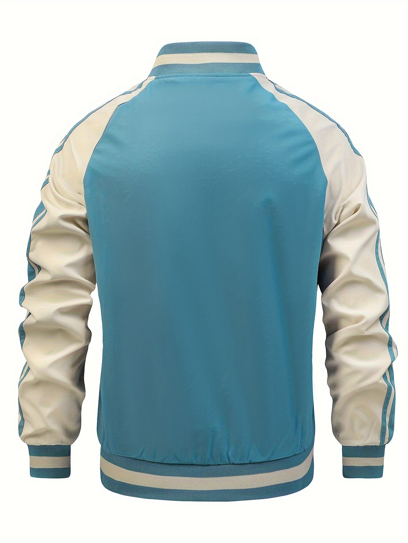 Thoren™ – Striped Zip-Up Sports Jacket