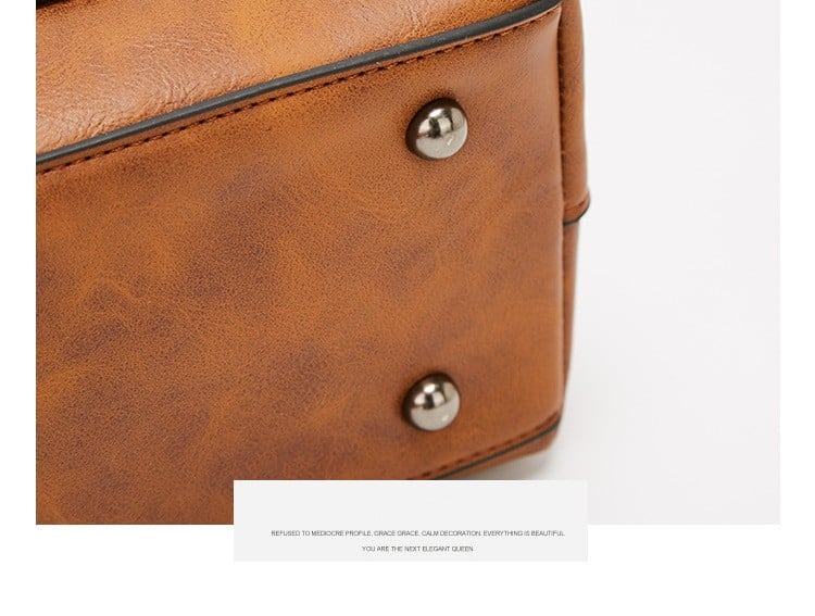 Elaine™ | Elegant Everyday Leather Shoulder Bag