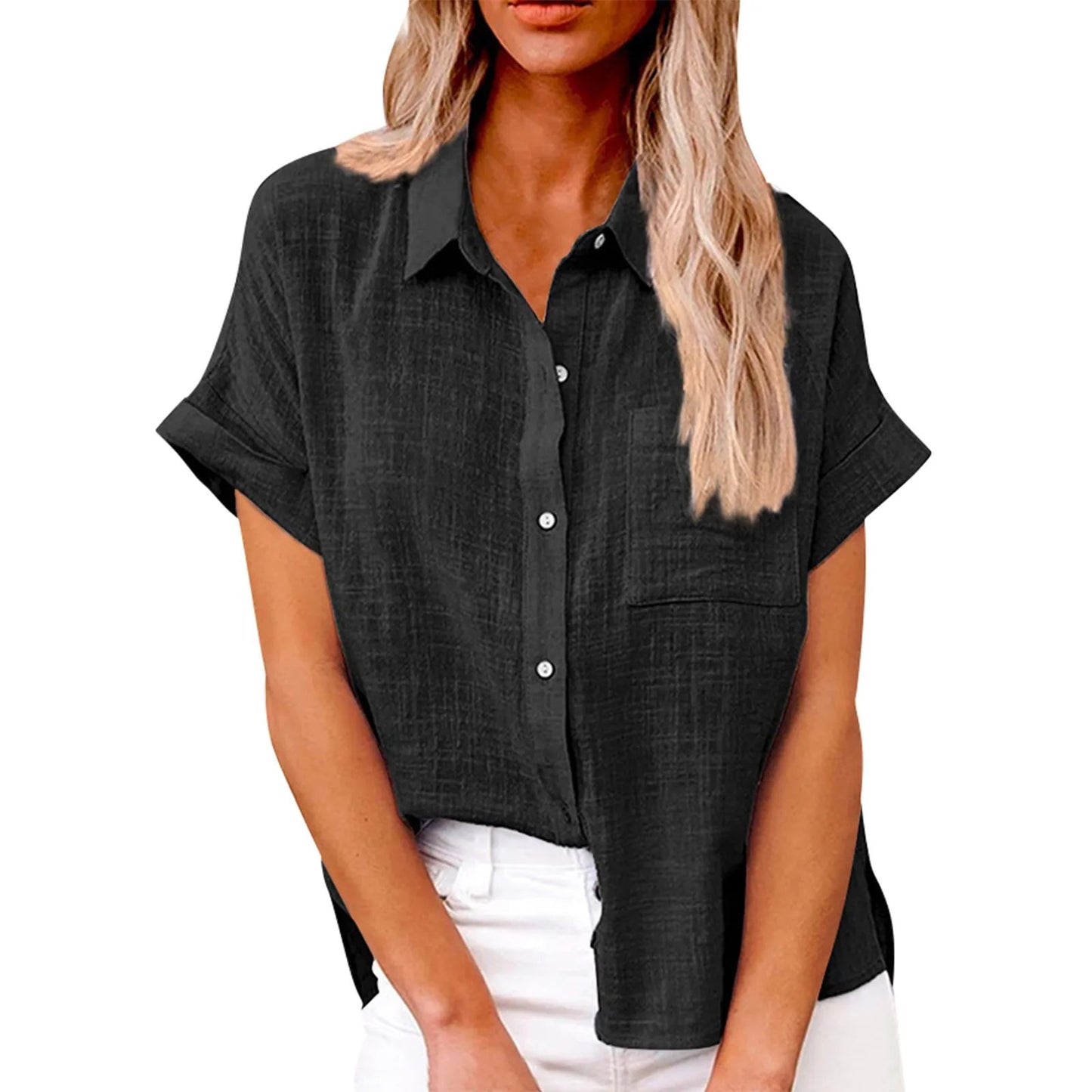 Jolina™ | Effortless Button-Up Blouse