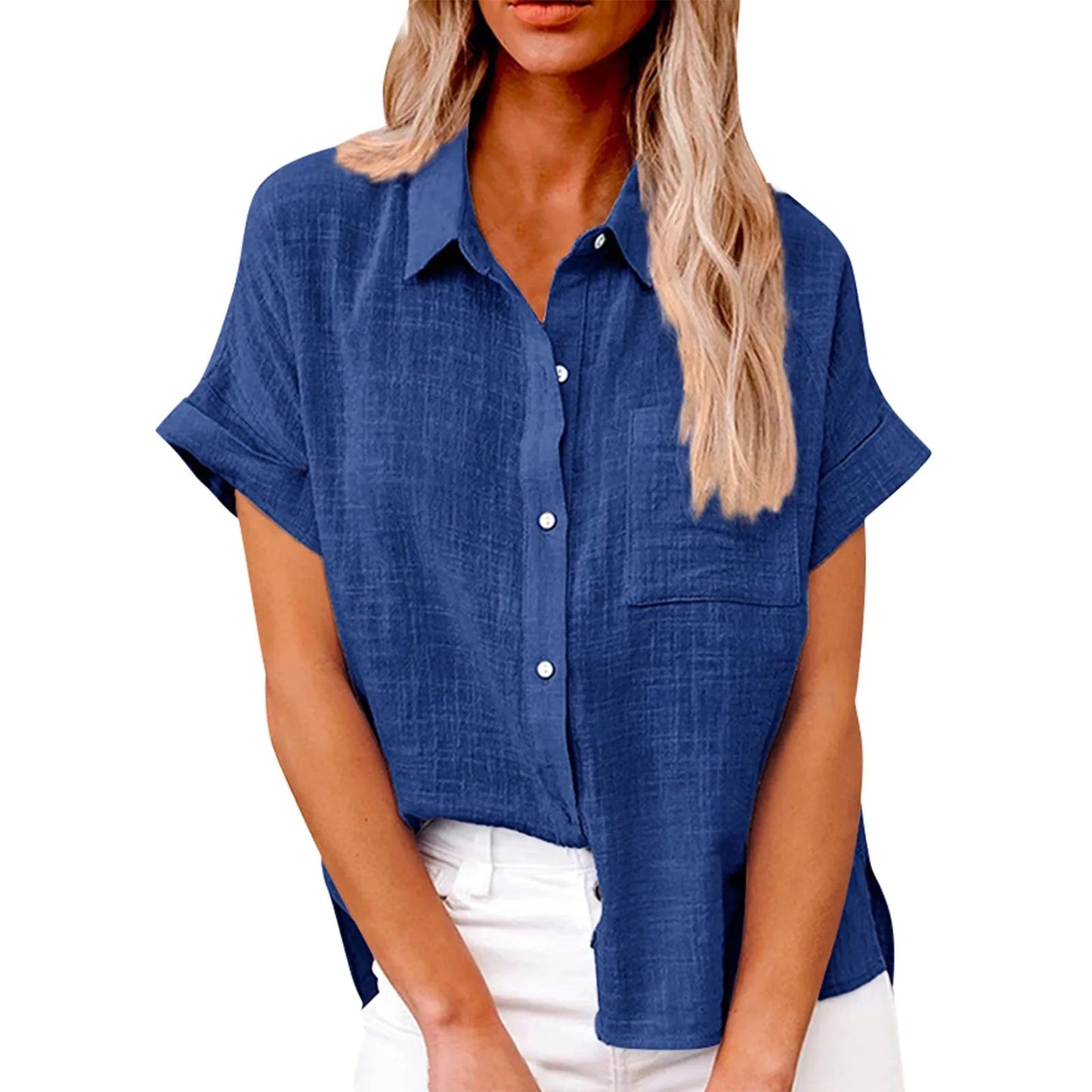 Jolina™ | Effortless Button-Up Blouse