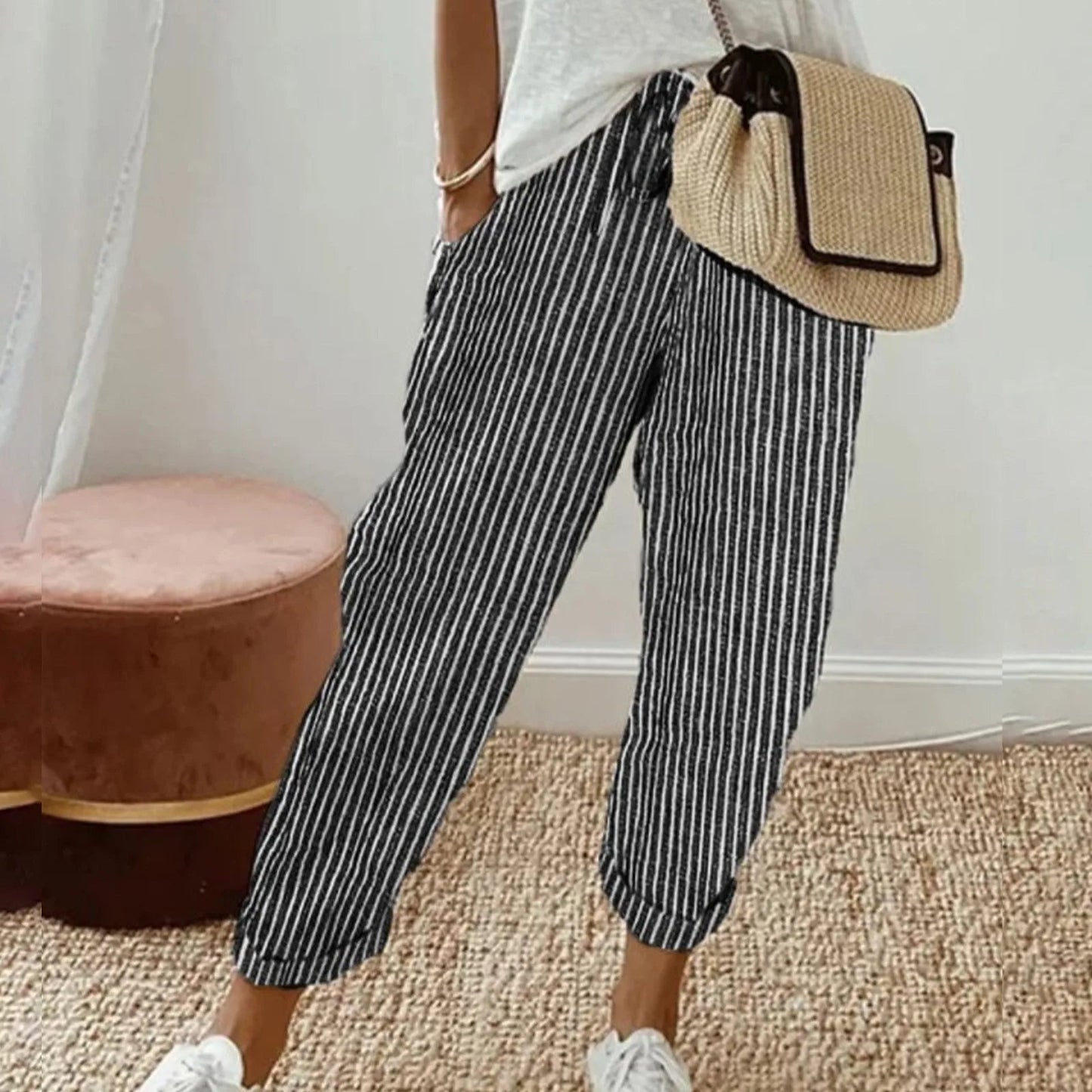 Mary™ | Relaxed Retro-Linen Trousers
