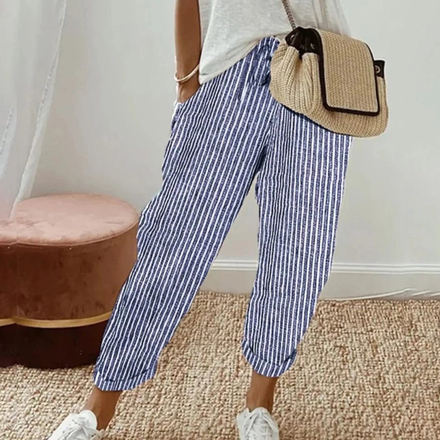 Mary™ | Relaxed Retro-Linen Trousers
